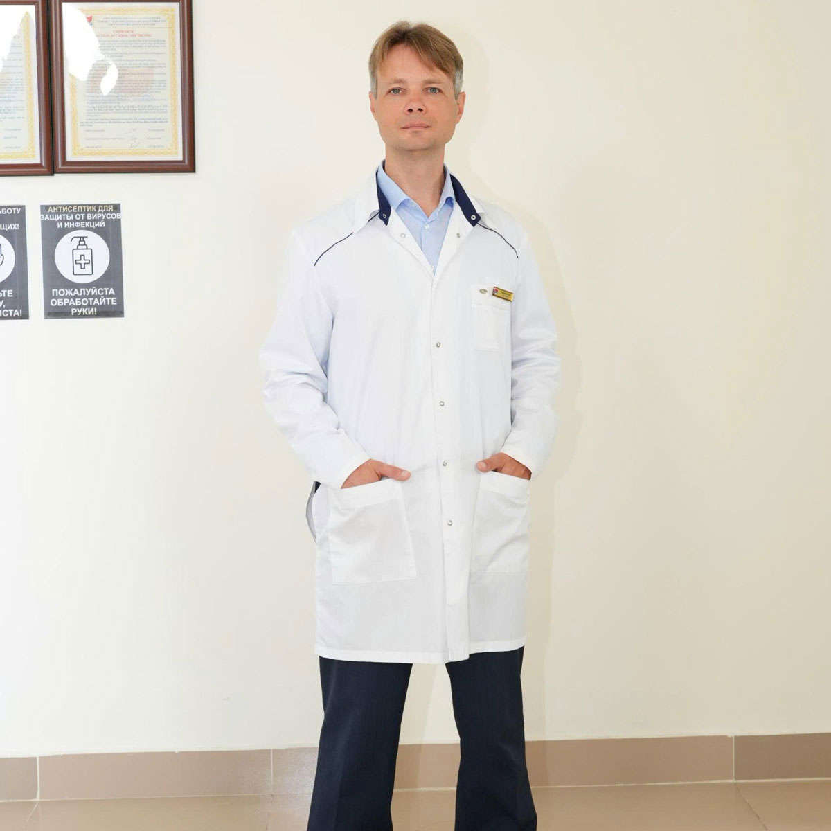 Dr. PRAKOPCHIK IVAN - Phó Giám Đốc Phụ Trách PK Nga