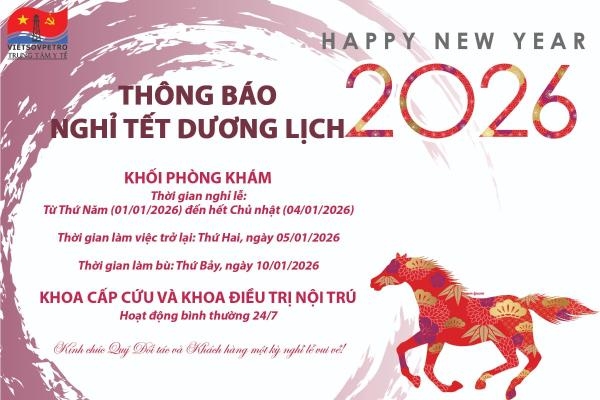 Thông Báo Lịch Nghỉ Tết Dương Lịch 2026