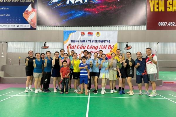 GIẢI CẦU LÔNG NỘI BỘ CHÀO MỪNG NGÀY GIẢI PHÓNG MIỀN NAM 30/4