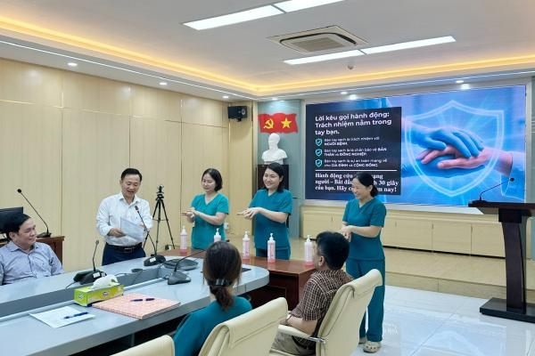HƯỞNG ỨNG NGÀY VỆ SINH TAY THẾ GIỚI